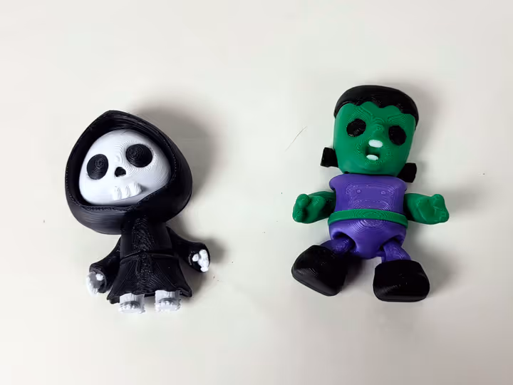 3d model of a frank and grim.CtT9 gBy