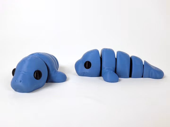 3d model of a manatee.DHA8Flli