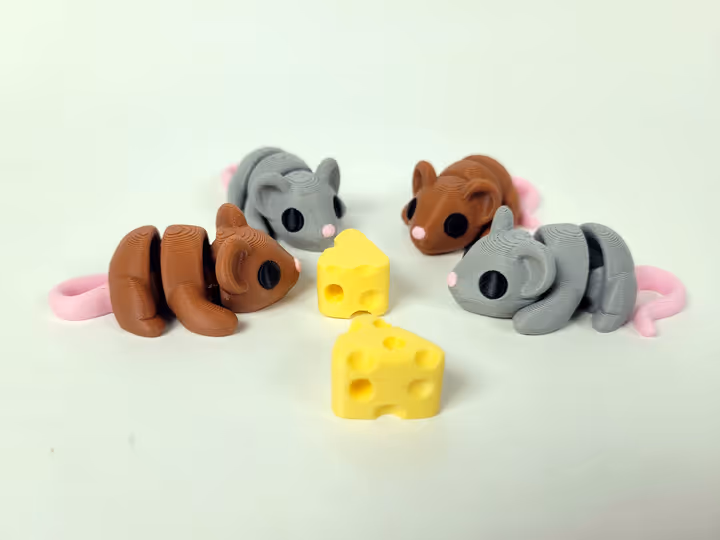 3d model of a mouse and cheese.ojzLS09F