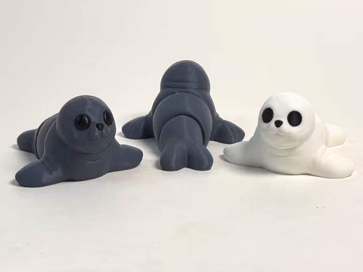 3d model of a seal.DwirFeIN